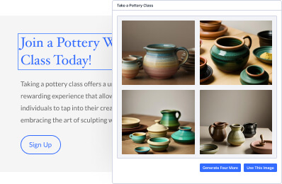 Generate Image from Existing Content