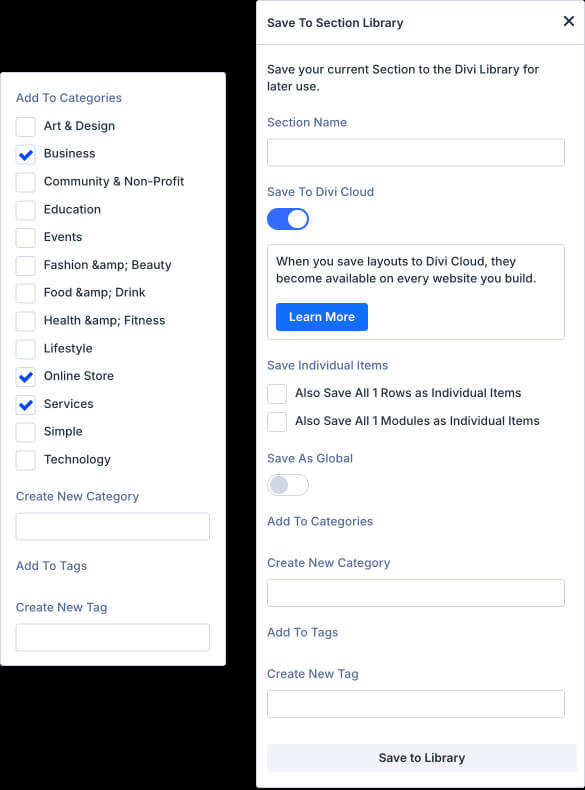 Divi Cloud Organization