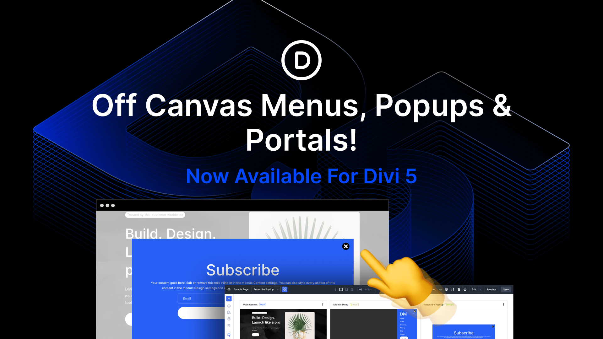 Introducing Divi Canvases (Off-Canvas Menus, Popups & Canvas Portals 🤯)